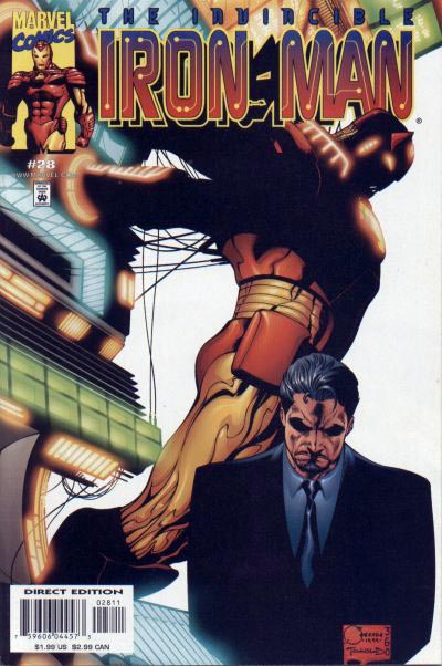 Invincible Iron Man (1998 series) #28 cover