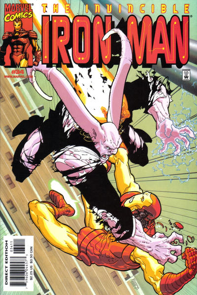 Invincible Iron Man (1998 series) #34 cover