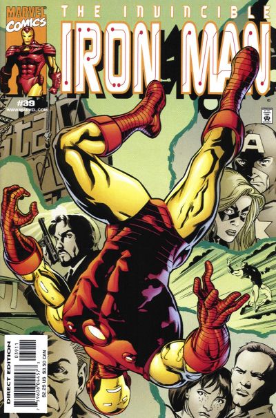 Invincible Iron Man (1998 series) #39 cover