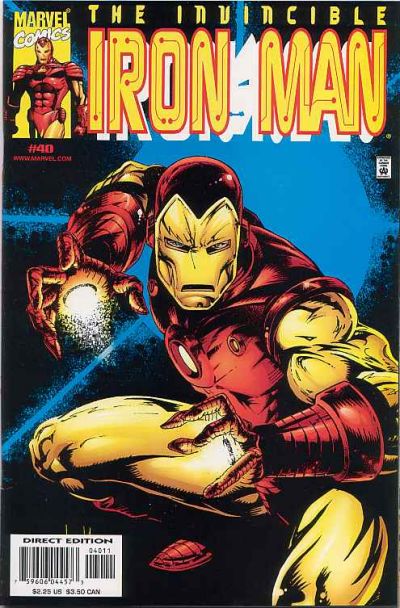 Invincible Iron Man (1998 series) #40 cover
