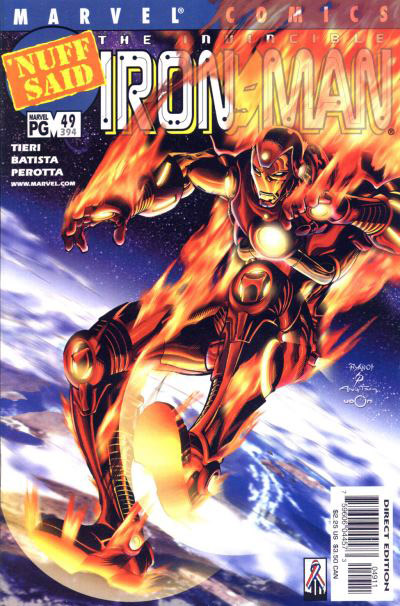 Invincible Iron Man (1998 series) #49 cover