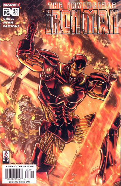 Invincible Iron Man (1998 series) #51 cover