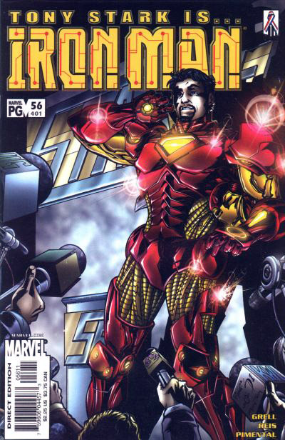 Invincible Iron Man (1998 series) #56 cover