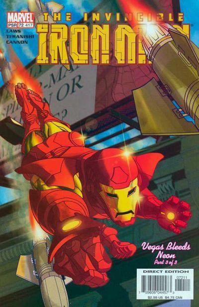 Invincible Iron Man (1998 series) #72 cover