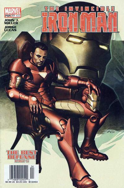 Invincible Iron Man (1998 series) #77 cover