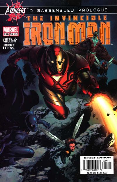 Invincible Iron Man (1998 series) #85 cover