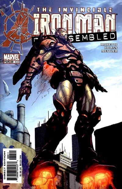 Invincible Iron Man (1998 series) #89 cover