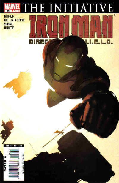 Invincible Iron Man (2005 series) #16 cover