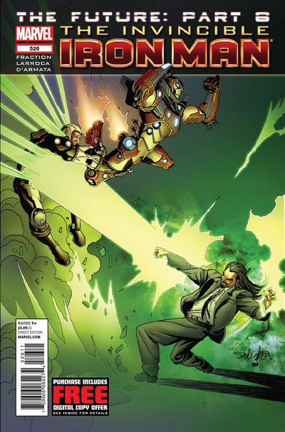 Invincible Iron Man (2011 series) #526 cover