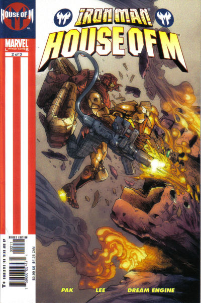 Iron Man House of M #2 cover