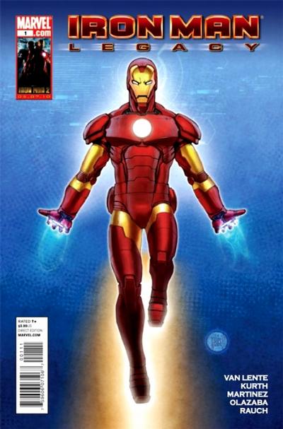 Iron Man: Legacy #1 cover