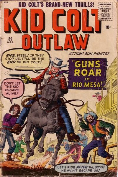 Kid Colt Outlaw #89