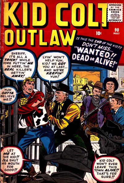 Kid Colt Outlaw #90
