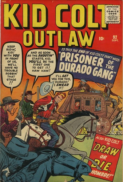 Kid Colt Outlaw #92