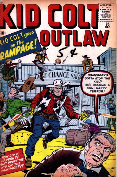 Kid Colt Outlaw #95