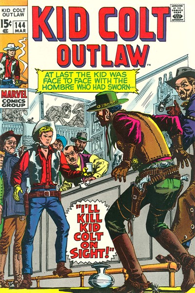 Kid Colt Outlaw #144