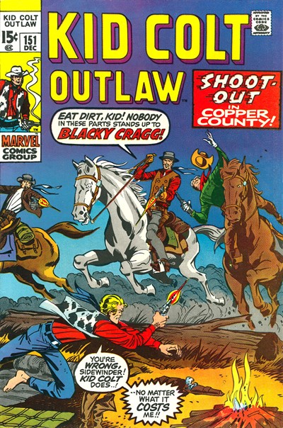 Kid Colt Outlaw #151