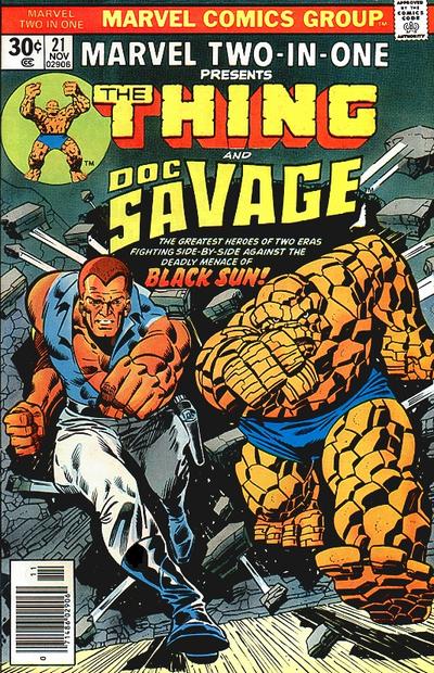 Marvel Two-In-One (1974 series) #21 cover