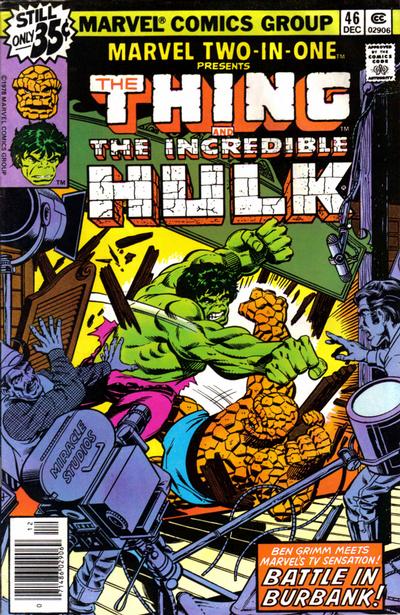 Marvel Two-In-One (1974 series) #46 cover