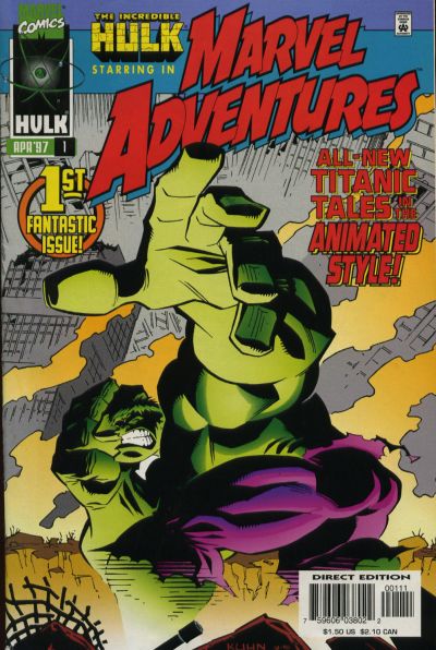 Marvel Adventures (1997 series) #1 cover