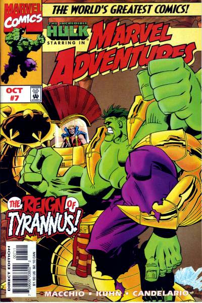 Marvel Adventures (1997 series) #7 cover