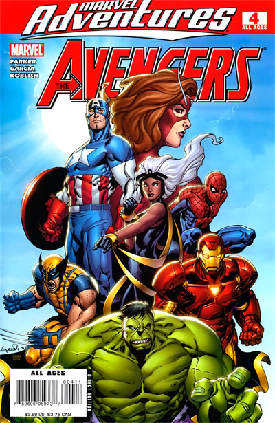 Marvel Adventures The Avengers #4