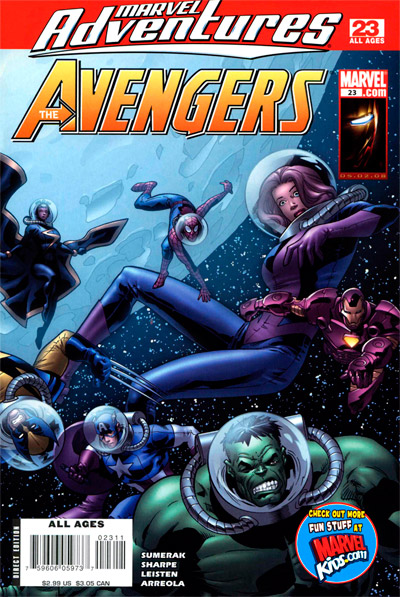 Marvel Adventures The Avengers #23
