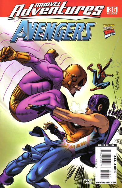 Marvel Adventures The Avengers #35 cover