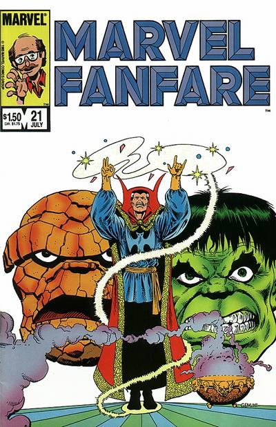 Marvel Fanfare (1982 series) #21 cover
