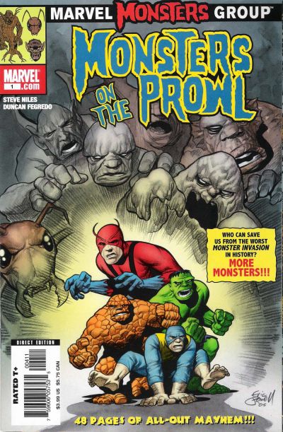 Marvel Monsters: Monsters on the Prowl #1 cover