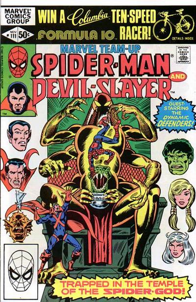 Marvel Team-Up #111 cover