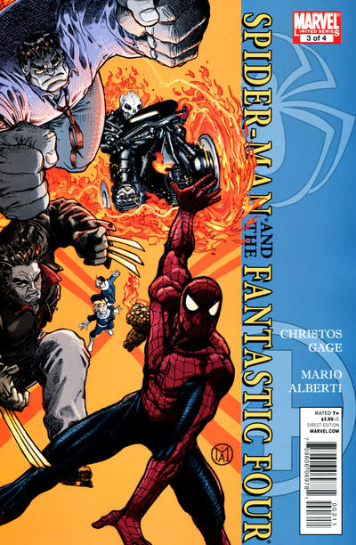 Spider-Man/Fantastic Four #3 cover