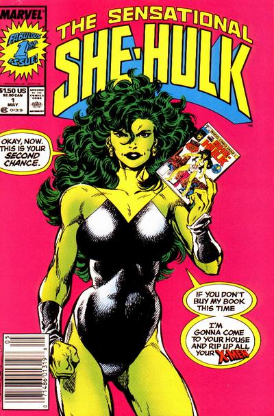 Sensational She-Hulk, The #1 cover