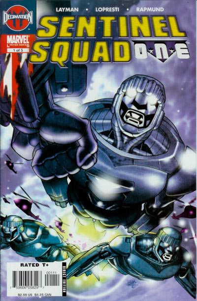Sentinel Squad O*N*E #1 cover