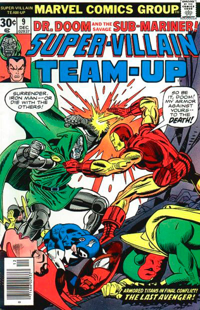 Super-Villain Team-Up (1975 series) #9 cover