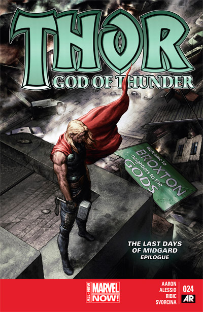 Thor: God of Thunder #24 cover