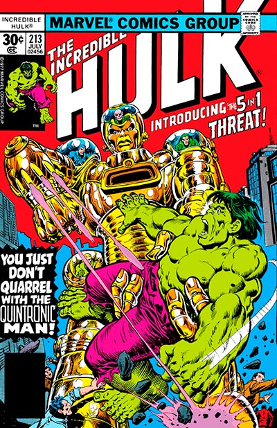Incredible Hulk, The #213