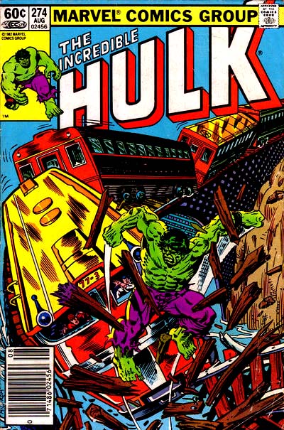 Incredible Hulk, The (1968 series) #274 cover