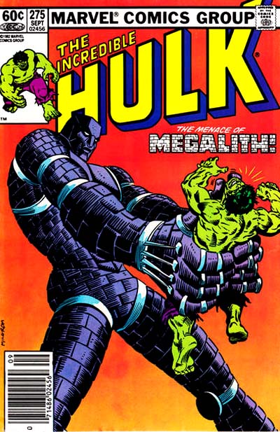 Incredible Hulk, The (1968 series) #275 cover