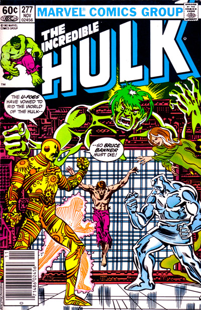 Incredible Hulk, The (1968 series) #277 cover