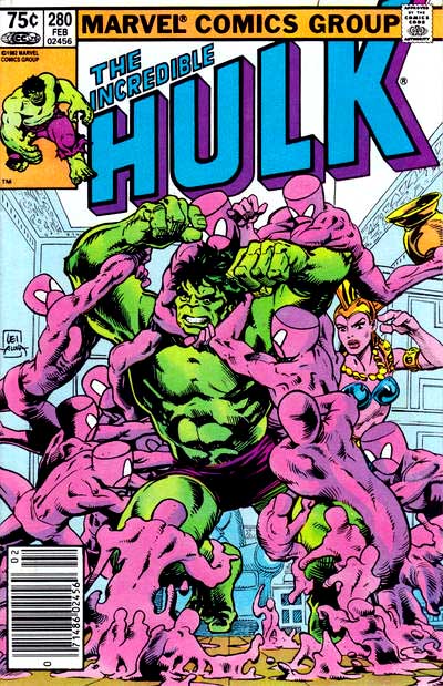 Incredible Hulk, The (1968 series) #280 cover