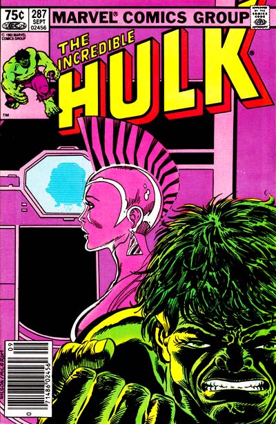Incredible Hulk, The (1968 series) #287 cover