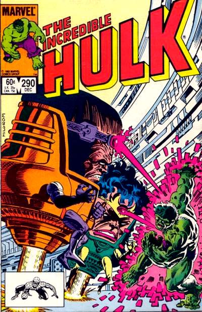 Incredible Hulk, The (1968 series) #290 cover