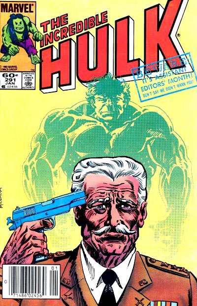 Incredible Hulk, The (1968 series) #291 cover