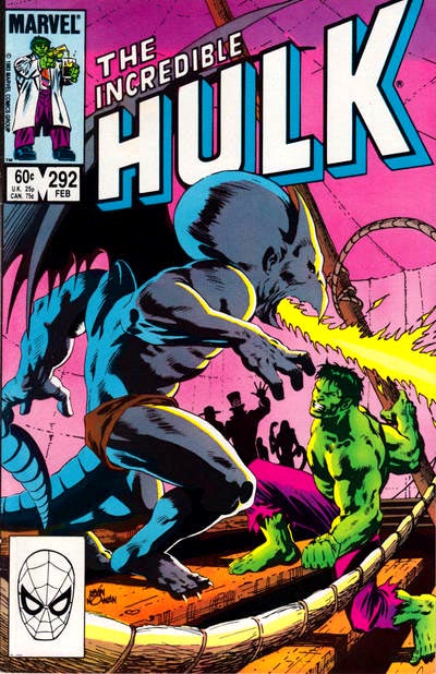 Incredible Hulk, The (1968 series) #292 cover
