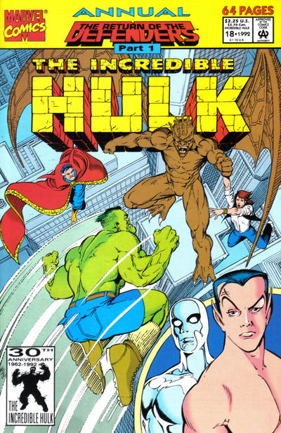 Incredible Hulk Annual, The (1976 series) #18 cover