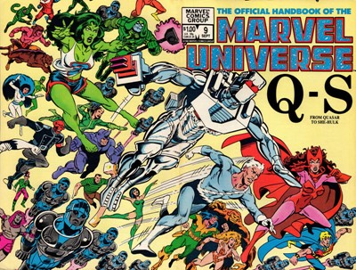 Official Handbook of the Marvel Universe, The #9