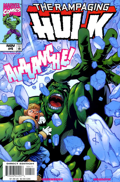 Rampaging Hulk, The Vol.2 #4 cover