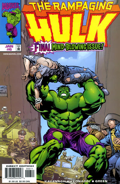 Rampaging Hulk, The Vol.2 #6 cover