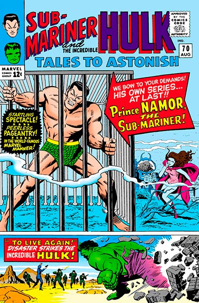 Tales to Astonish #70